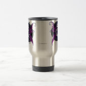 "Zoe" Roze Celetial Star Fairy Art Travel Mug Reisbeker (Center)