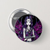 "Zoe" Roze Passion Fairy Button (Voorkant /achterkant)