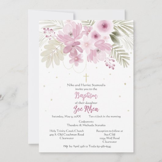 Zoe Uitnodiging (Voorkant)