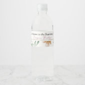 ZOE Wijnlabel Waterfles Etiket (Voorkant)