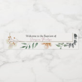 ZOE Wijnlabel Waterfles Etiket (Enkel label)