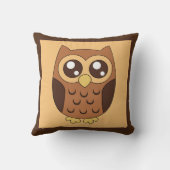 Zoe, Wijze Uil Kussen (Achterkant)