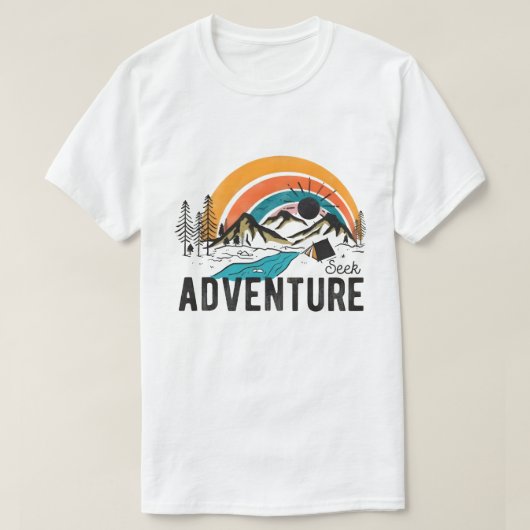 Zoek Adventure Graphic T-shirt (Design voorkant)