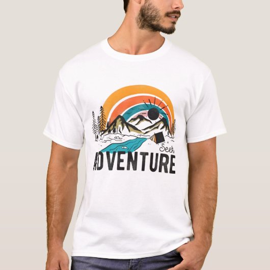 Zoek Adventure Graphic T-shirt (Voorkant)