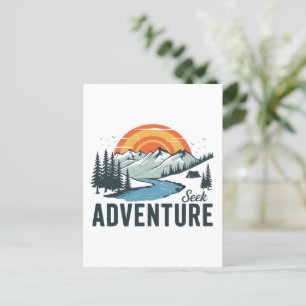 Zoek Adventure - Natuur Adventure Briefkaart