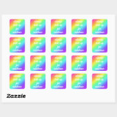 Zoek altijd op Rainbows Sticker (Vel)