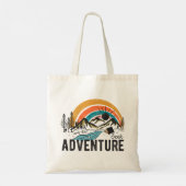 Zoek avontuur Berg Camping Tote Bag (Achterkant)