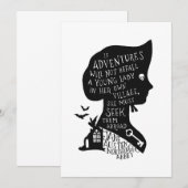 Zoek Avontuur Northanger Abbey Citaat Kaart (Voorkant / Achterkant)