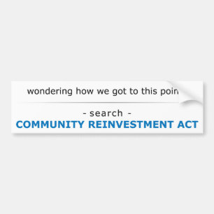 Zoek CRA voor Antwoorden Bumpersticker