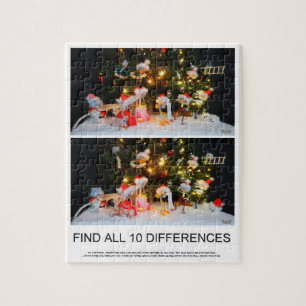 Zoek de 10 verschillen zoekplaatje van de Fubby's. Legpuzzel