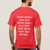 Zoek de anderen... Mckenna, Hancock, Stuart Wilde T-shirt (Achterkant)