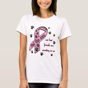 Zoek de crème ~ Pawprint T-shirt