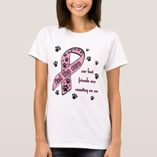 Zoek de crème ~ Pawprint T-shirt