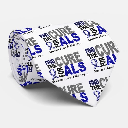 Zoek de crème voor ALS Stropdas (Opgerold)