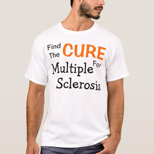 Zoek de crème voor multiple sclerose t-shirt (Voorkant)