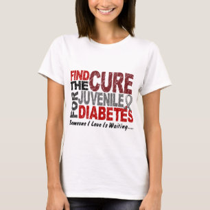 Zoek de Cure 1 JUVENILE DIABETES T-Shirts & Gifts