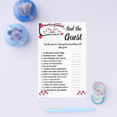 Zoek de Game Card Love Bird van het gastVrijgezell Flyer (Enkel)