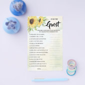 Zoek de Game Card van het Vrijgezellenfeest voor d Flyer (Enkel)