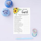 Zoek de Game Card van het Vrijgezellenfeest voor d Flyer (Enkel)