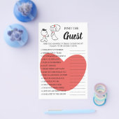 Zoek de Game-kaart van de gasttrouwpaar Flyer (Enkel)