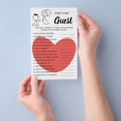 Zoek de Game-kaart van de gasttrouwpaar Flyer (Hand)