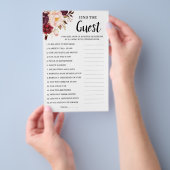 Zoek de gamekaart van het Vrijgezellenfeest van de Flyer (Hand)