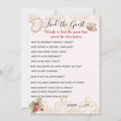 Zoek de gast kaart (Voorkant)