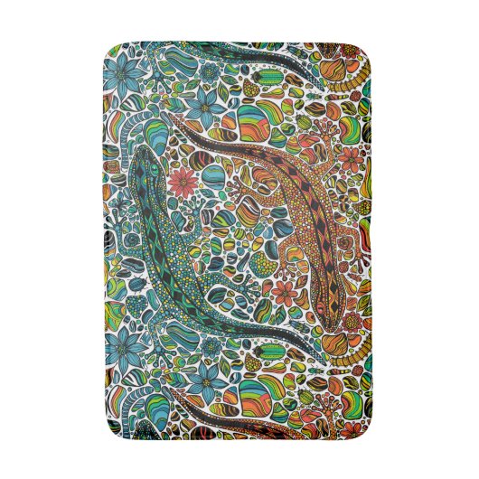 Zoek de gekko's badmat (Voorkant Verticaal)