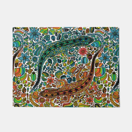 Zoek de gekko's deurmat (Voorkant)