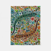Zoek de gekko's fleece deken (Voorkant)