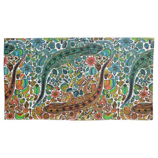 Zoek de gekko's kussensloop (Voorkant-Links)