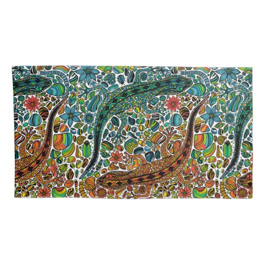 Zoek de gekko's kussensloop (Achterkant-Rechts)