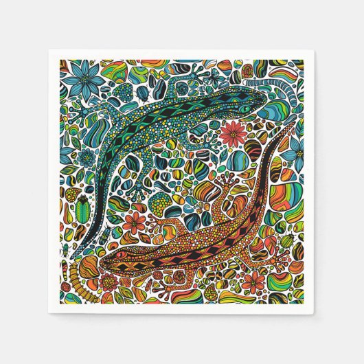 Zoek de gekko's servet (Voorkant)