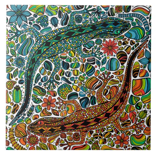 Zoek de gekko's tegeltje (Voorkant)