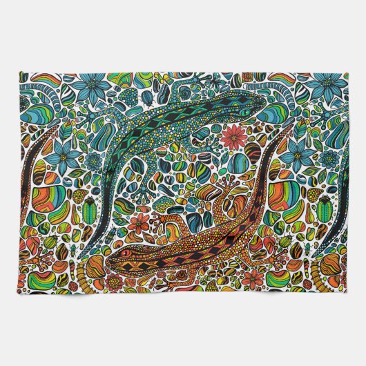 Zoek de gekko's theedoek (Horizontaal)