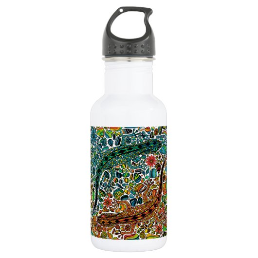 Zoek de gekko's waterfles (Voorkant)