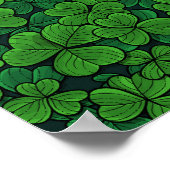 Zoek de gelukkige klaver 2 poster (Hoek)