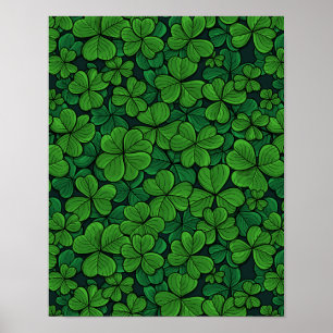 Zoek de gelukkige klaver 2 poster