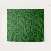 Zoek de gelukkige klaver wandkleed (Voorkant (horizontaal))