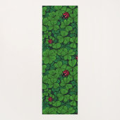 Zoek de gelukkige klaver yogamat (Achterkant)