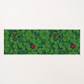 Zoek de gelukkige klaver yogamat (Voorkant (horizontaal))