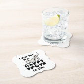 Zoek de Happy Spots in Life Dalmatian Dog Kartonnen Onderzetters (Insitu)