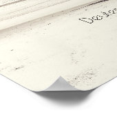 Zoek de Heer, Bijbel Verse Deuteronomie, Beach Poster (Hoek)