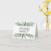 Zoek de Heer groen lijst Schrift Kaart (Gele Bloem)