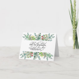 Zoek de Heer groen lijst Schrift Kaart