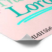 Zoek de Here Christelijk Poster / Geloof / Graphic (Hoek)
