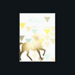 Zoek de Magic Day Gold-eenheid Canvas Afdruk<br><div class="desc">June Erica Vess is een hedendaagse kunstenaar die graag lijnen, patronen en levendige kleuren in haar schilderijen gebruikt. Deze leuke, girale print met een gouden eenhoorn silhouet en een motivatie prijsopgave is officieel goedgekeurd door World Art Group. Het schattige, kleurrijke patroon, dat een eenhoorn en een inspirerend citaat "Je bent...</div>