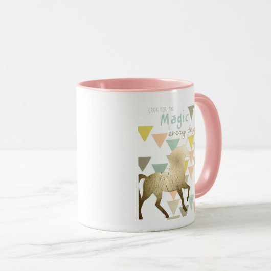 Zoek de Magic Day Gold-eenheid Mok (Voorkant rechts)