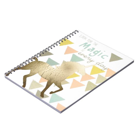 Zoek de Magic Day Gold-eenheid Notitieboek (Linkerzijde)