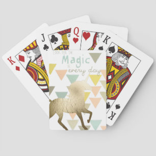 Zoek de Magic Day Gold-eenheid Pokerkaarten